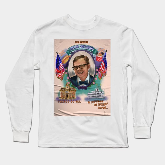 Our Mayor Long Sleeve T-Shirt by Atheyism